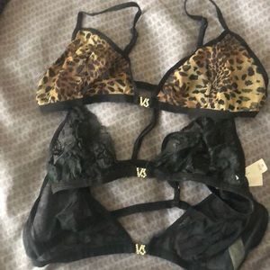 3 Victoria secret bras medium